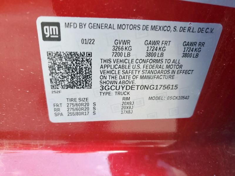 2022 Chevrolet Silverado LTD K1500 LT