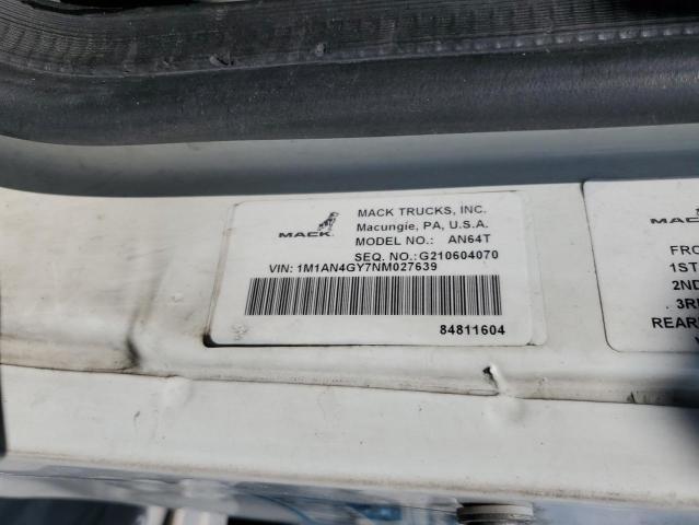 2022 Mack AN64T Semi Truck