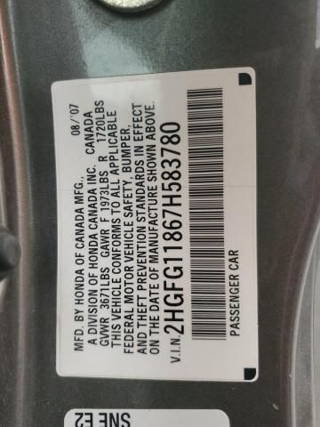 2007 Honda Civic EX