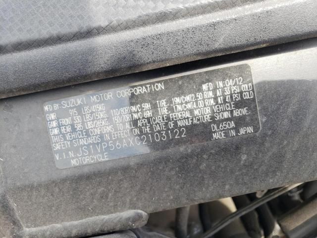 2012 Suzuki DL650 A
