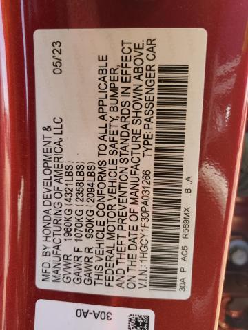 2023 Honda Accord ex