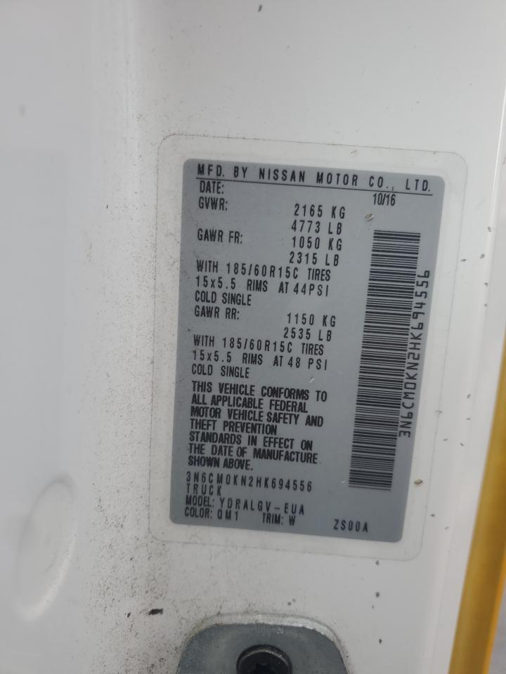 2017 Nissan NV200 2.5S Van