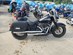 Salvage motorcycles for sale at Louisville, KY auction: 2018 Harley-Davidson Flhcs Heritage Classic 114