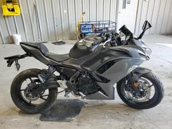 Salvage cars for sale from Copart Hurricane, WV: 2022 Kawasaki EX650 N