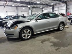 Volkswagen salvage cars for sale: 2013 Volkswagen Passat SE