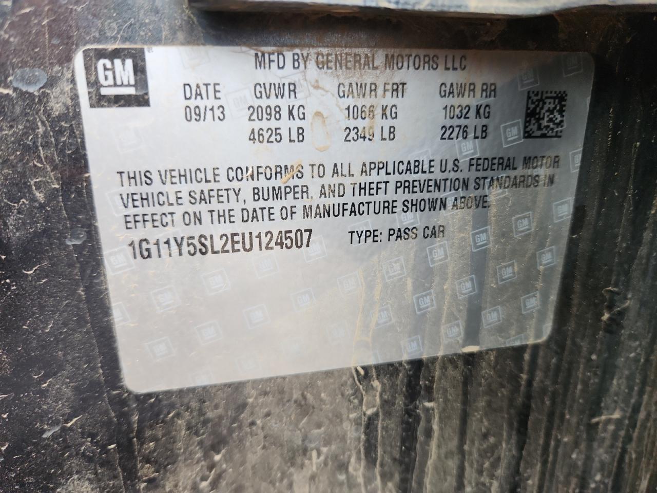 2014 Chevrolet Impala ls