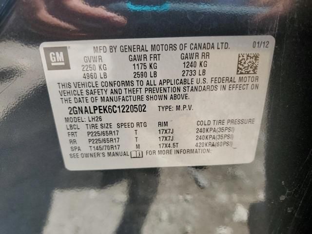 2012 Chevrolet Equinox LT