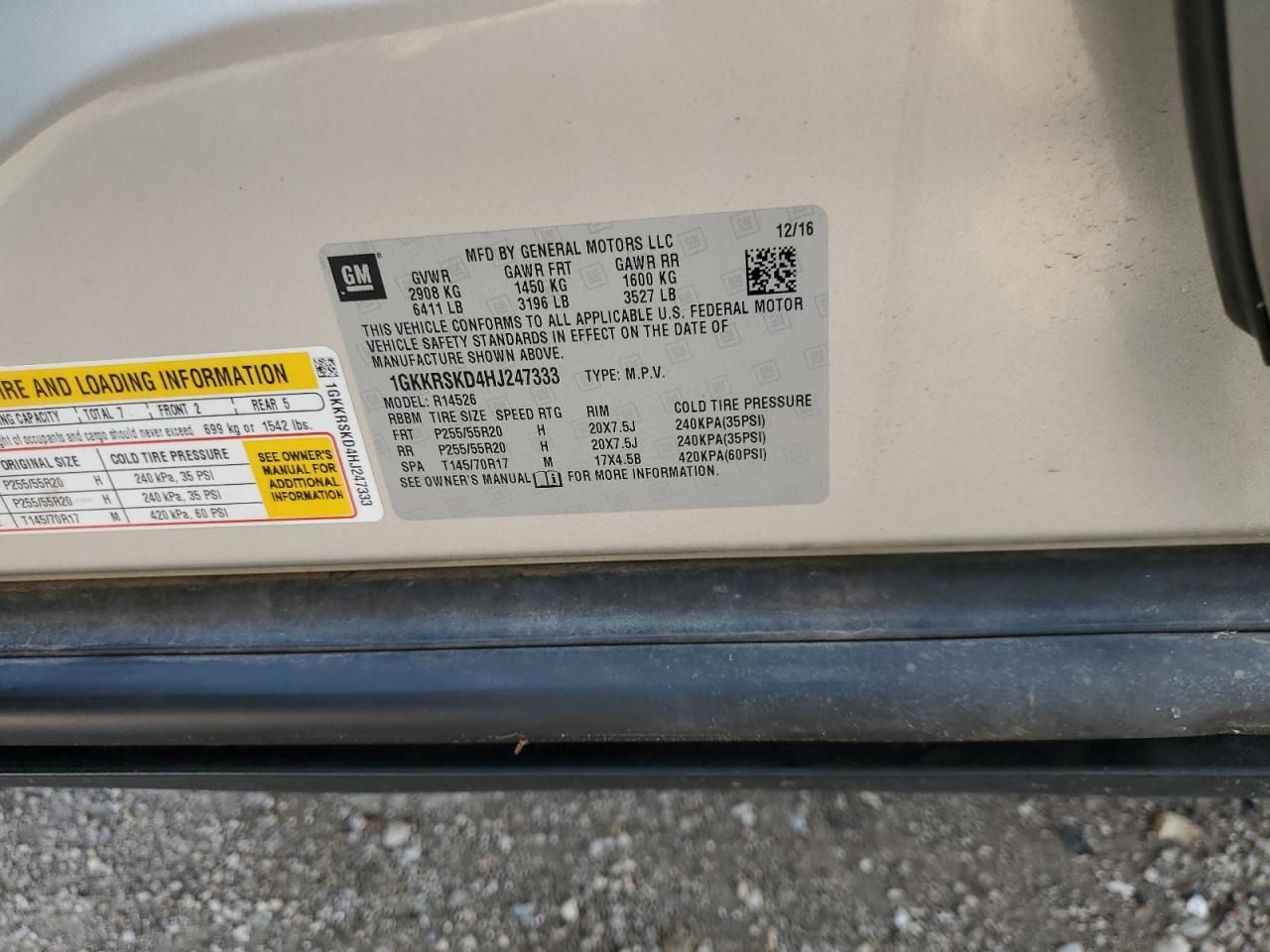 2017 GMC Acadia Limited Slt-2