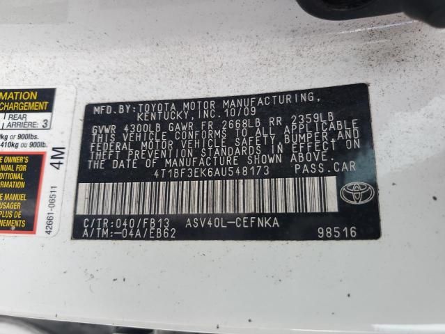 2010 Toyota Camry Base