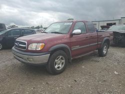 Salvage trucks for sale at Kansas City, KS auction: 2002 Toyota Tundra Access Cab
