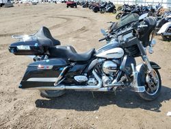 Salvage motorcycles for sale at Elgin, IL auction: 2015 Harley-Davidson Flhtp Police Electra Glide