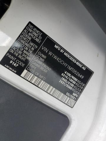 2021 Mercedes-Benz Sprinter 2500