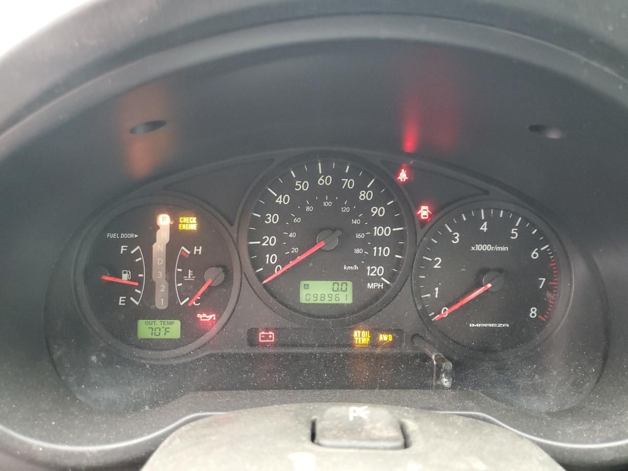 2007 Subaru Impreza 2.5i