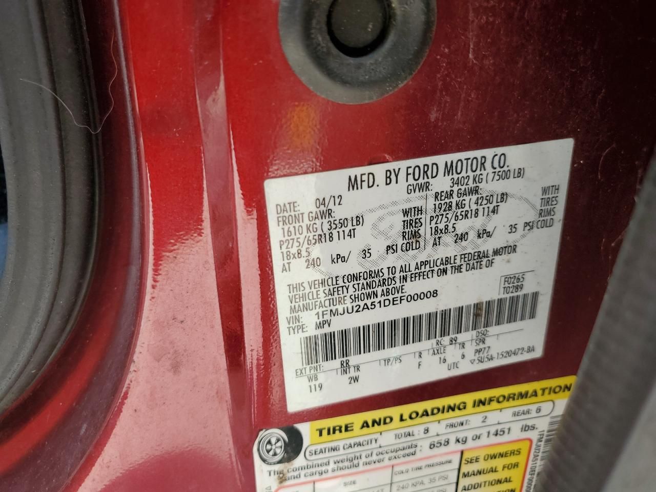 2013 Ford Expedition Limited