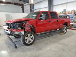 Salvage trucks for sale at Greenwood, NE auction: 2007 Chevrolet Silverado K1500 Classic Crew Cab