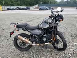 Salvage Motorcycles for parts for sale at auction: 2021 Royal Enfield Himalayan