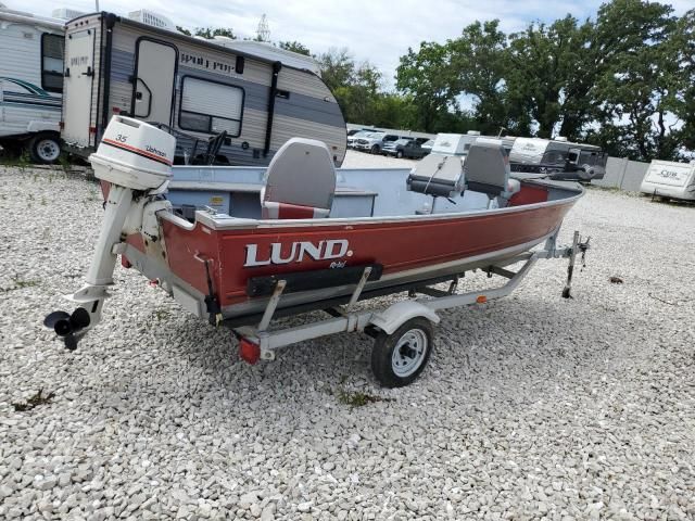 1991 Lund Boat W/TRL Boat Boat