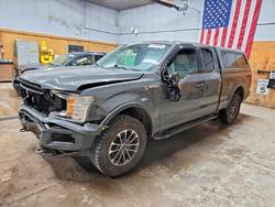 Salvage trucks for sale at Kincheloe, MI auction: 2018 Ford F150 Super Cab