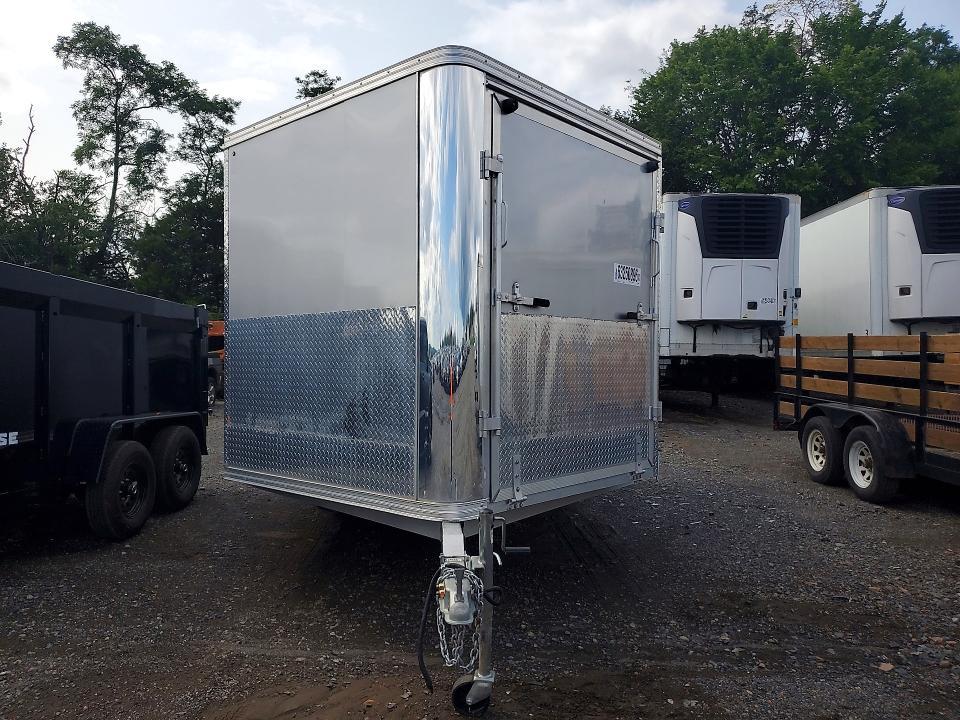 2024 Alcom Enclosed Cargo Snowmobile Trailer