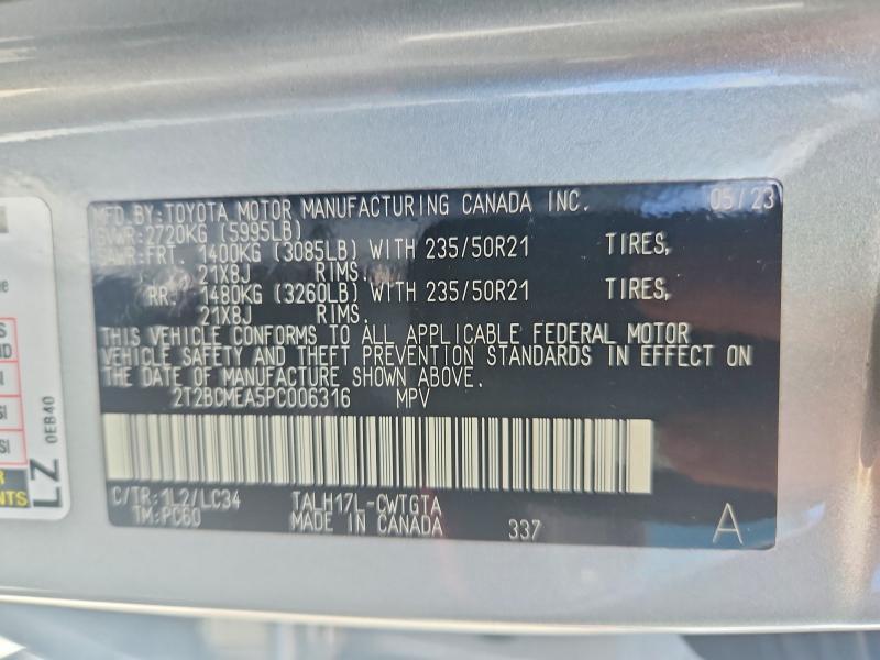 2023 Lexus Rx 500h f Sport
