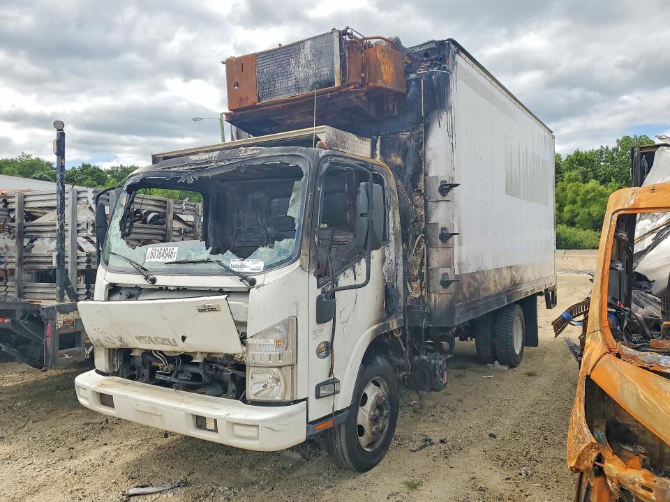 2017 Isuzu NPR XD Refrigerated BOX Truck