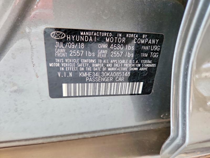 2019 Hyundai Sonata Hybrid Limited