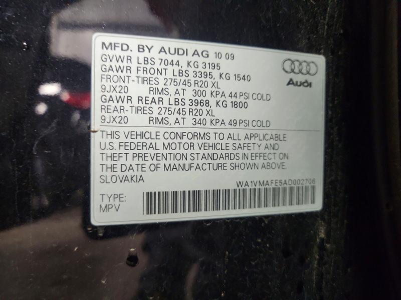2010 Audi Q7 Prestige