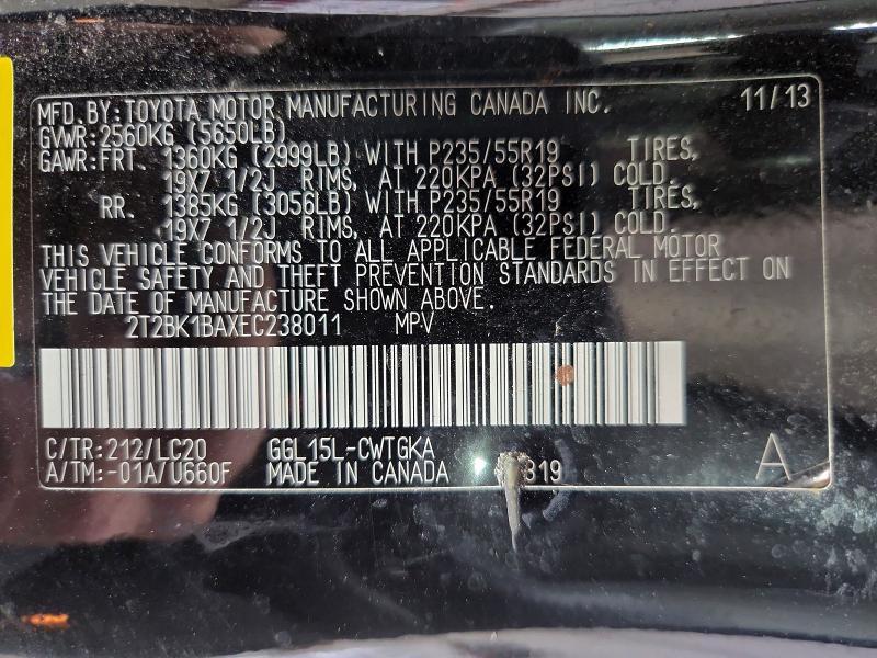 2014 Lexus Rx 350 Base