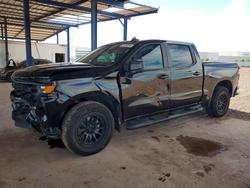 Salvage trucks for sale at Phoenix, AZ auction: 2025 Chevrolet Silverado C1500 Custom
