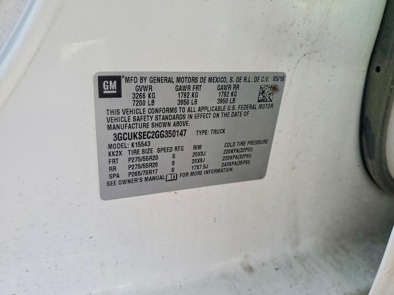 2016 Chevrolet Silverado K1500 LTZ