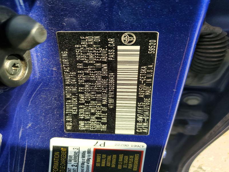 2016 Toyota Camry se