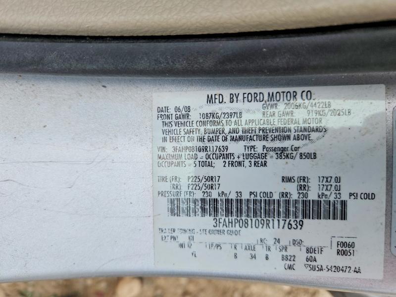 2009 Ford Fusion sel