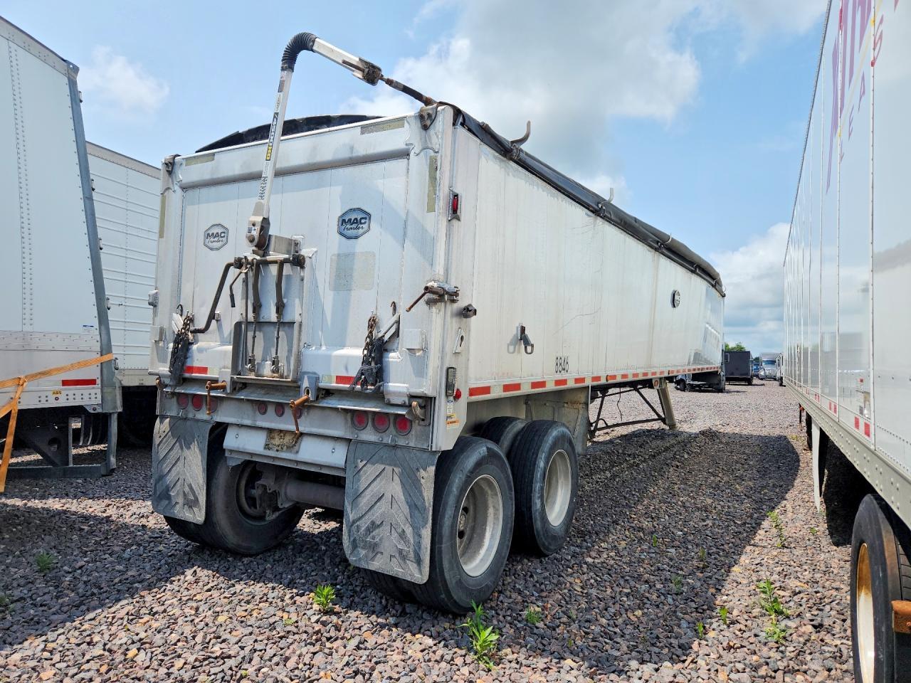2016 MAC END Dump Trailer