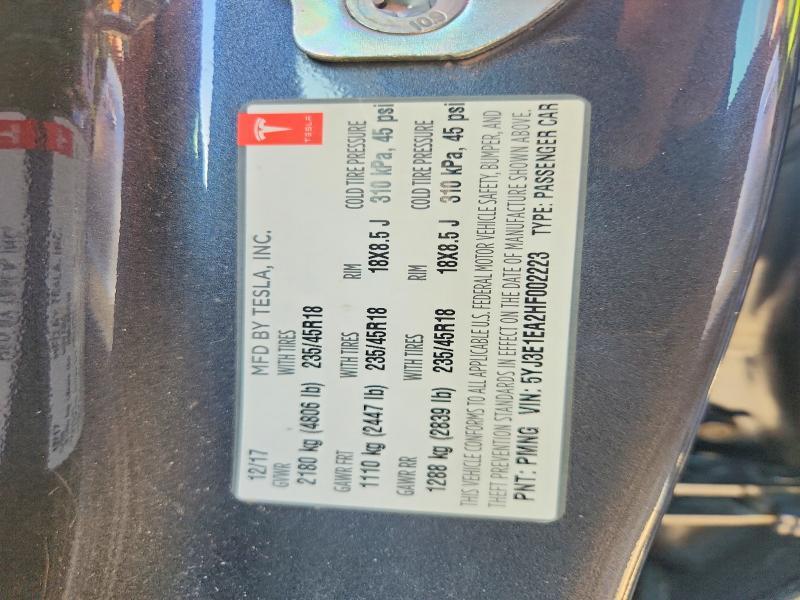 2017 Tesla Model 3