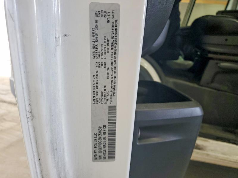 2021 Dodge Ram Promaster 2500 2500 High