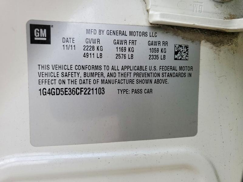 2012 Buick Lacrosse Premium