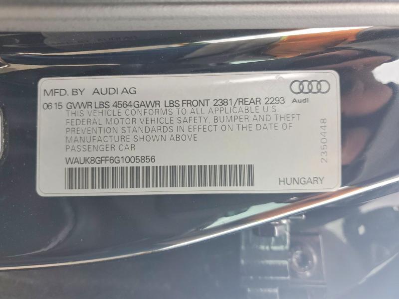 2016 Audi A3 Prestige S-line