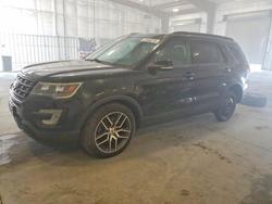 Ford salvage cars for sale: 2017 Ford Explorer Sport