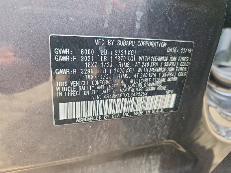 2020 Subaru Ascent Premium