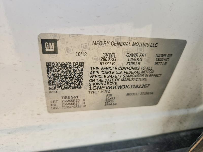 2019 Chevrolet Traverse Premier