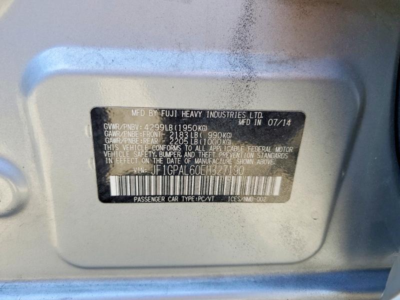 2014 Subaru Impreza Sport Premium