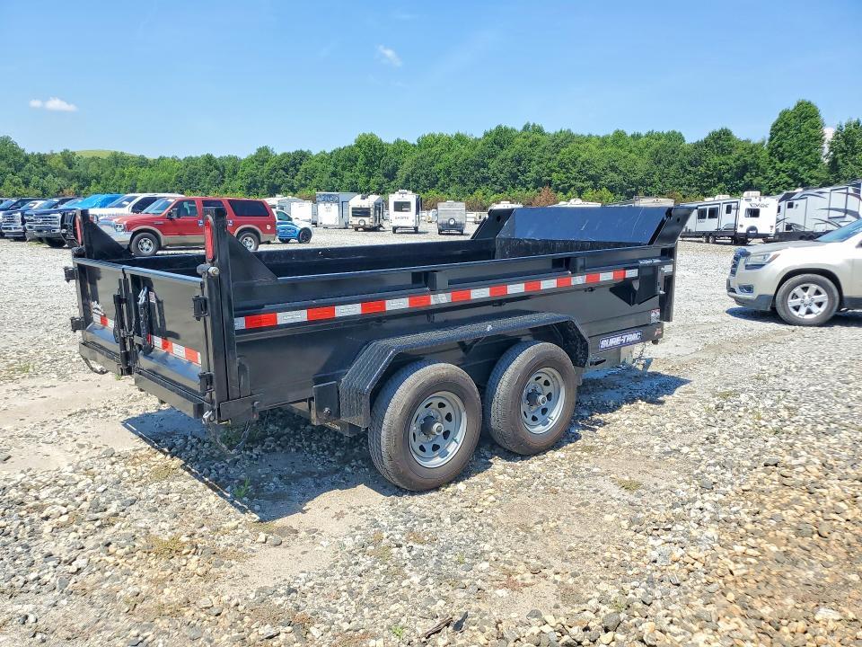2025 Sure Trac ST7212D1R-B-100 Dump Trailer