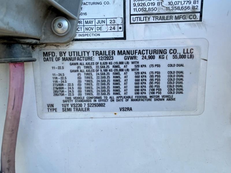 2025 Utility Trailer Manufactu Reefer TRL