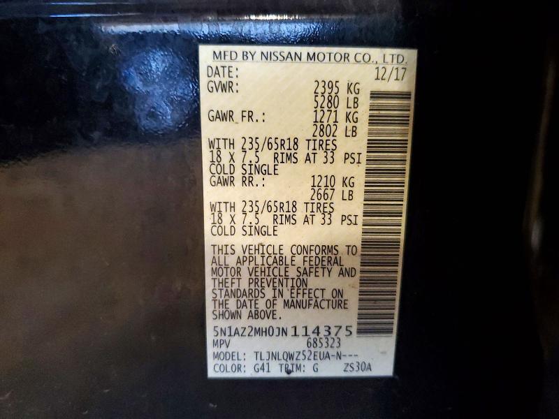2018 Nissan Murano SV
