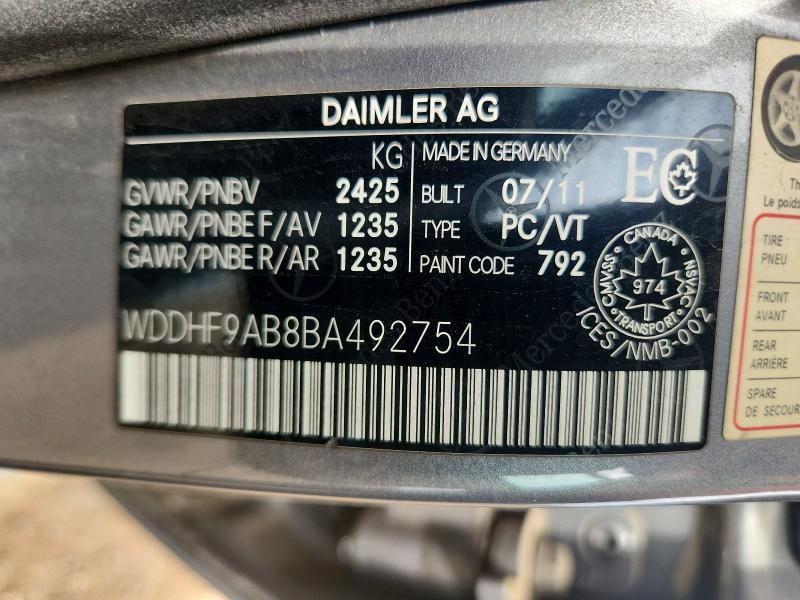 2011 Mercedes-Benz E 550 4matic