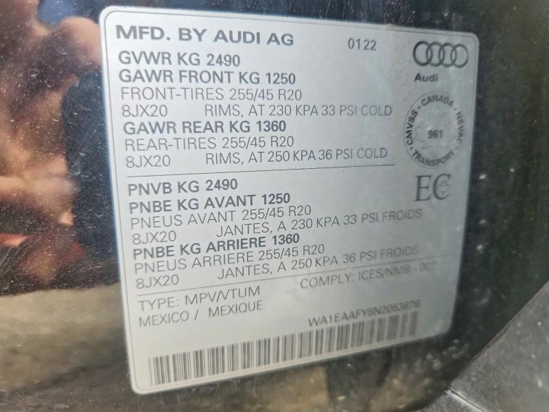 2022 Audi Q5 Premium Plus 45