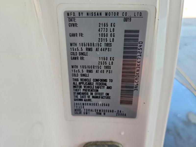 2019 Nissan NV200 Delivery Van