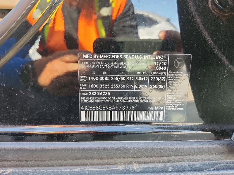 2011 Mercedes-Benz ML 350 4Matic