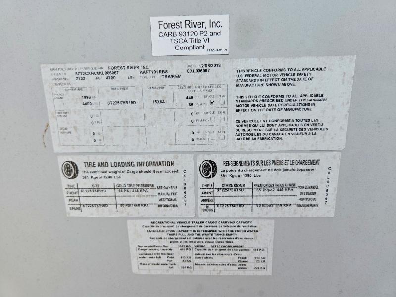 2019 Forest River 2019 Forest River Apex Camper