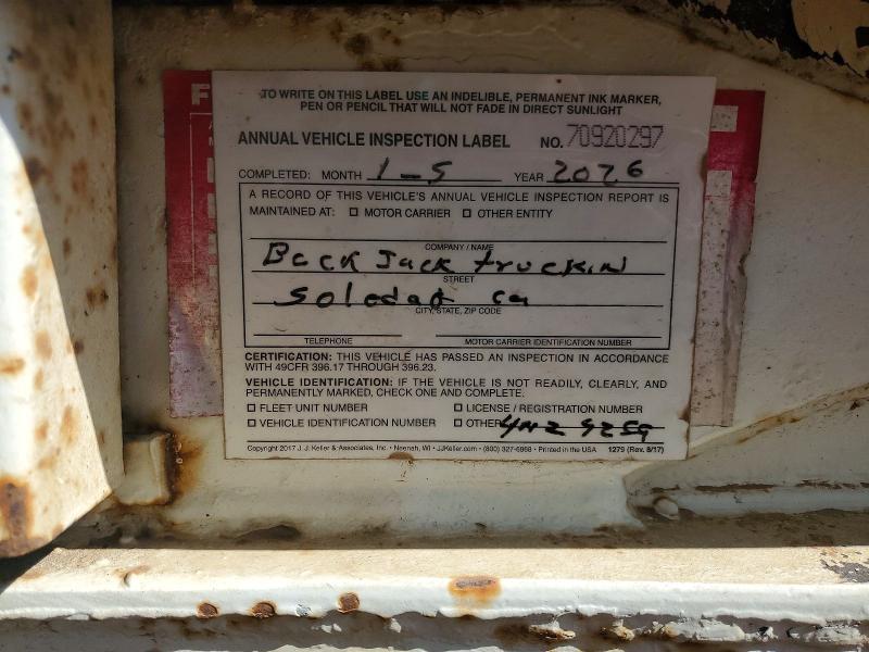 1995 Utility Trailer Manufactu 1995 Flatbed Trailer